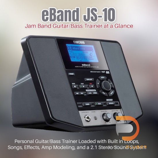 BOSS eBand JS-10 [AUDIO 悔し PLAYER with GUITAR EFFECTS]